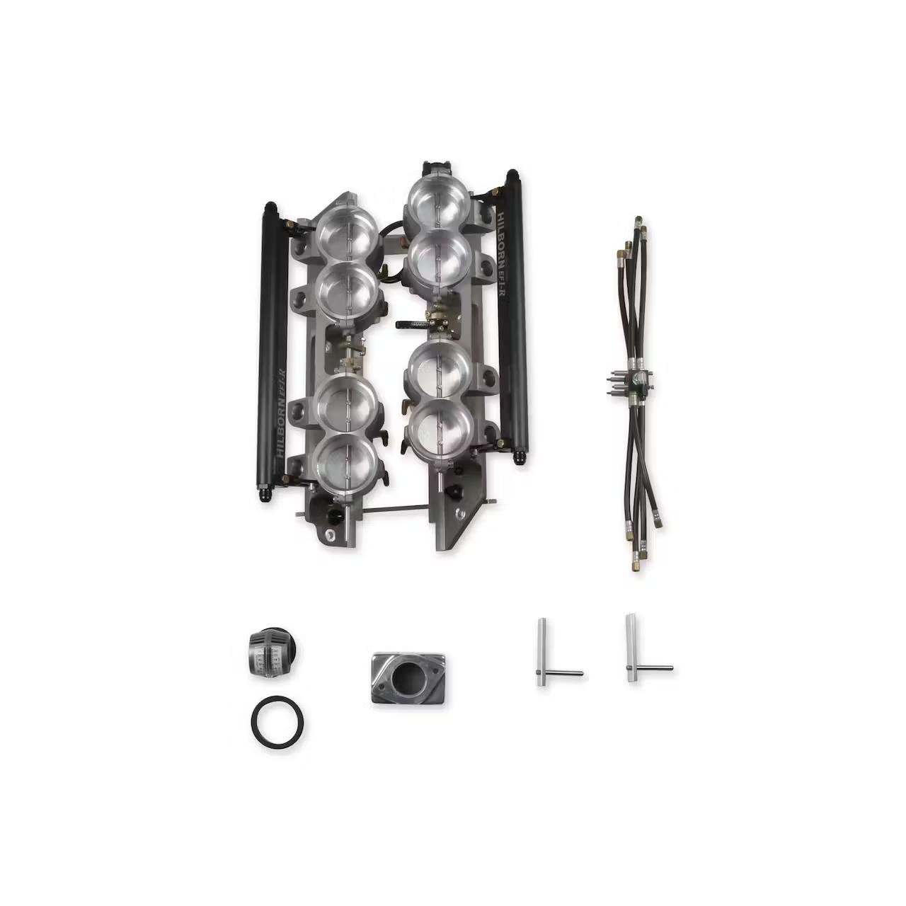 Hilborn 300-800 B/B Chevy EFI-R Intake Manifold Kit, 2-7/16 Inch
