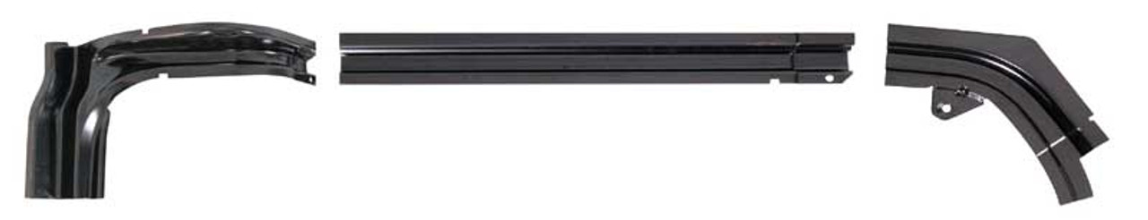 Lh - 1967-1969 Dodge Dart Trunk Gutter Set (3 Piece Set)